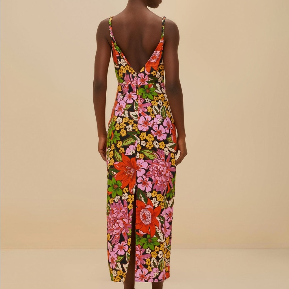 FARM Rio Colorful Floral Maxi Dress - Picture 4 of 5